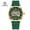 GoldShellGreenFaceGreenBelt, variant on Men's Automatic Mechanical Watch Waterproof Wristwatches 811689990129
