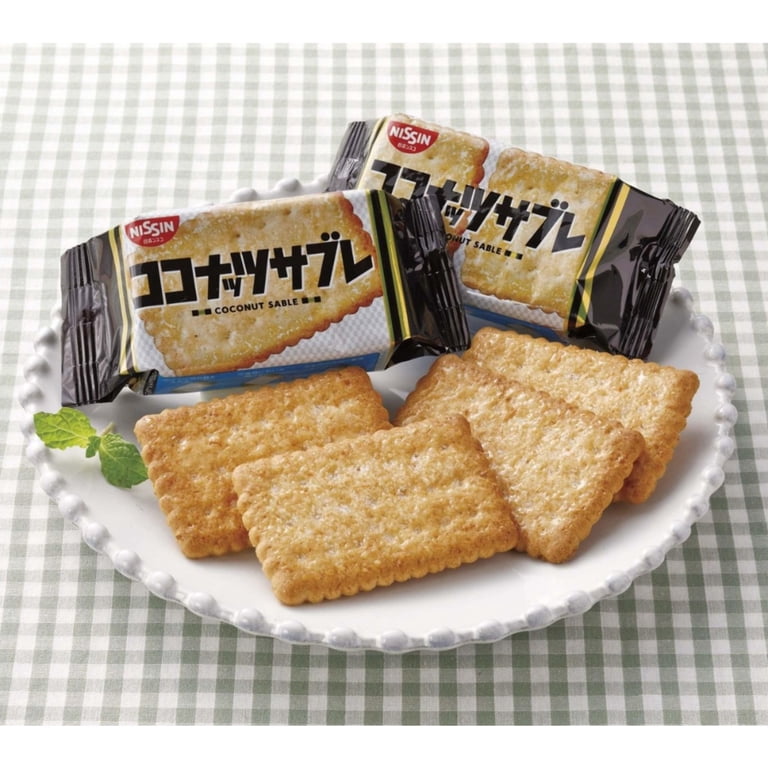 Nissin Cisco Coconut Sable Cookies 16pcs – Made in JAPAN - Tokyo