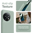 thumbnail image 5 of TUDIA MergeGrip Oneplus 11 Case (2023) Dual Layer Non-Slip Heavy Duty - Green Lily, 5 of 7