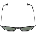thumbnail image 3 of Ray-Ban RB3546 186/9A 52M Black Top Matte Black/Green Polarized Sunglasses For Men For Women, 3 of 4