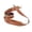 Brown, variant on Bunblic Leather Bag Strap with Metal Hook Versatile Crossbody Strap Detachable Shoulder Strap for Wallet Clutch Briefcase Accessories Brown