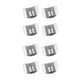 thumbnail image 3 of Kearding 4 Pieces Slicing Hand Protector Restaurant Palm Metal Guard Stainless Rest Sturdy Device Protective Steel Hands Accessory No.1 2Conjunto, 3 of 6