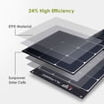 ALLPOWERS 200W Portable Foldable Solar Panel for Outdoor Camping, RV, and Power Stations, High-Efficiency Monocrystalline ETFE Solar Charger, IP66 Waterproof