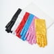 thumbnail image 4 of Xiao Hua Guantes de lentejuelas, guantes de cosplay, guantes de vestir, guantes de disfraz para adultos, plateados, 4 of 5