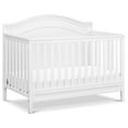 thumbnail image 3 of 4-in-1 Convertible Crib and Dresser Set with Removable Changing Tray in White, 3 of 21