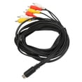 thumbnail image 3 of DIN 9 Pin To 6  Cable, Low Loss Clear Signal Sound Video Composite Wire  For Monitor For TV, 3 of 8