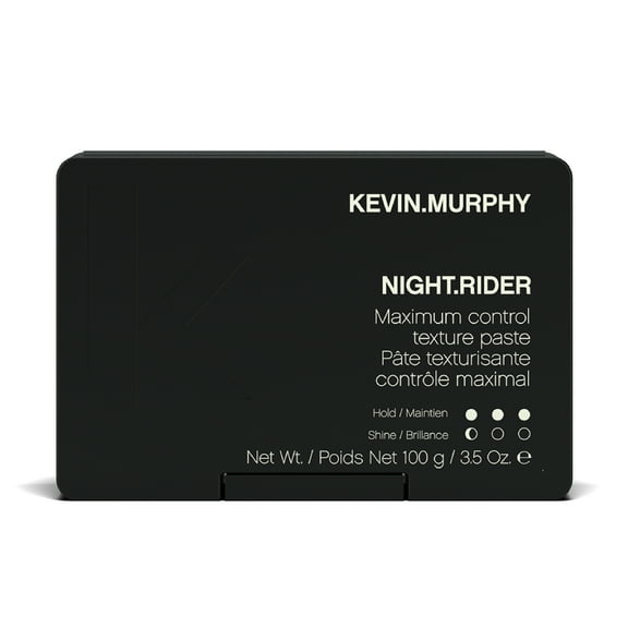 KEVIN.MURPHY NIGHT.RIDER - Strong Hair Paste - For All Hair Types - Hair Moulding Paste - Boosts Hair Shine - Strong Hold Hair Care - Matte Texture - 100 g / 3.5 oz