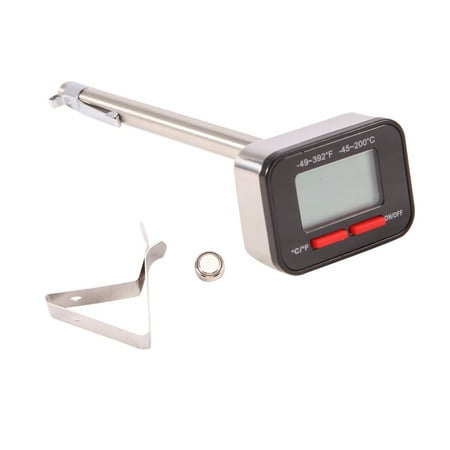 

Instant Read Kitchen Food Coffee Probe Thermomete Clip-On Pointer Thermometer Milk Froth Thermometer