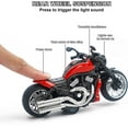thumbnail image 4 of BTEPSGA Pull Back Motorcycle Toys - Toy Motorcycle with Flashing Light up and Sounds for Aged 12+  Christmas Birthday Gifts, 4 of 7