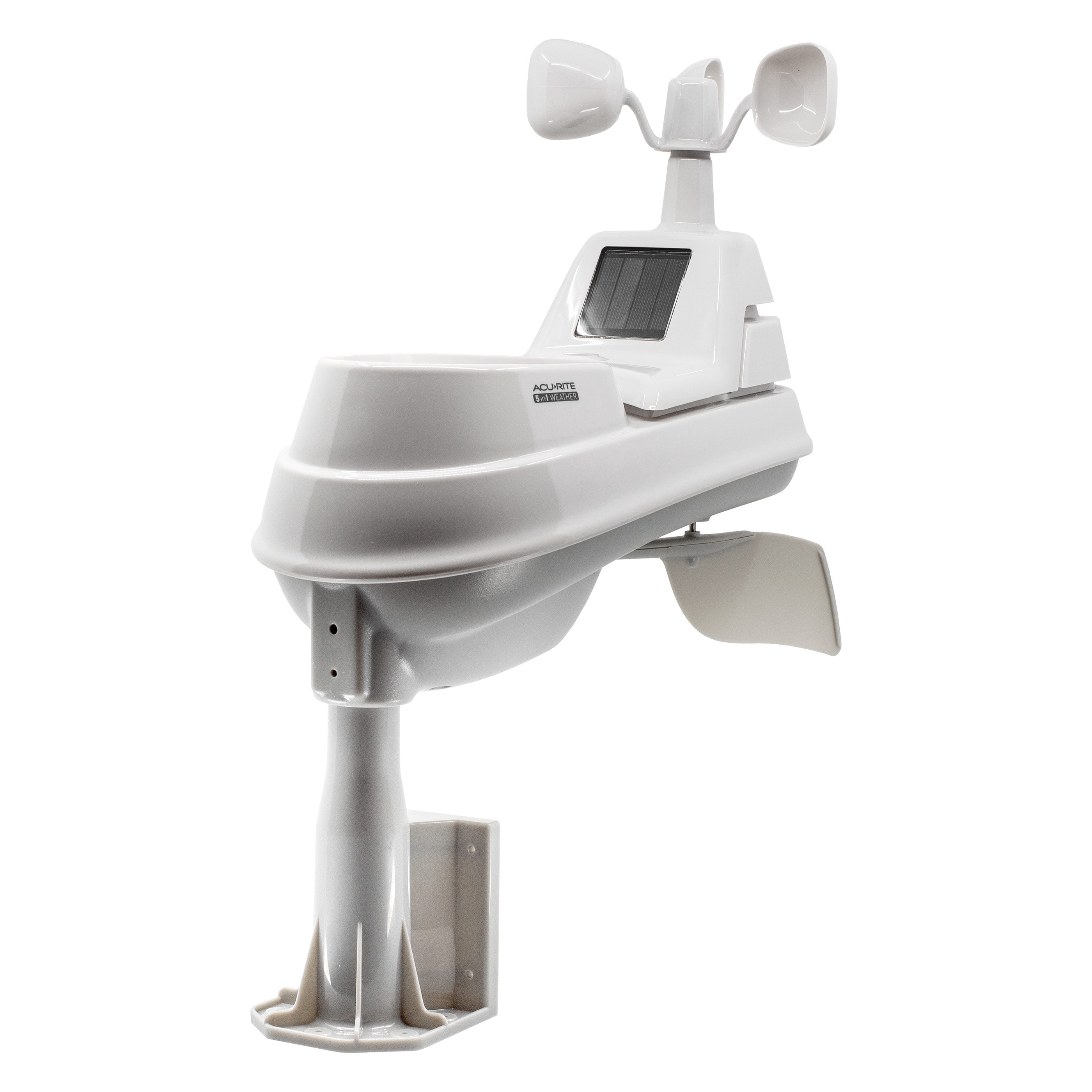 AcuRite Iris (5-in-1) Weather Sensor with Rain Gauge, Wind Speed, Wind Direction, Temperature and Humidity (06004M)