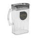 thumbnail image 1 of Jarra de nevera de jarra de agua, versátil transparente fácil de limpiar, hervidor de agua caliente fría de 2200 ml con tapa, té para Rectangular, 1 of 8