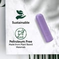 thumbnail image 2 of Gaia By Blush® | Eco Rechargeable: Plant-Based 3" Smooth Multispeed Bullet Vibrator in Lilac - Made from Sustainable BioFeel™, 2 of 10
