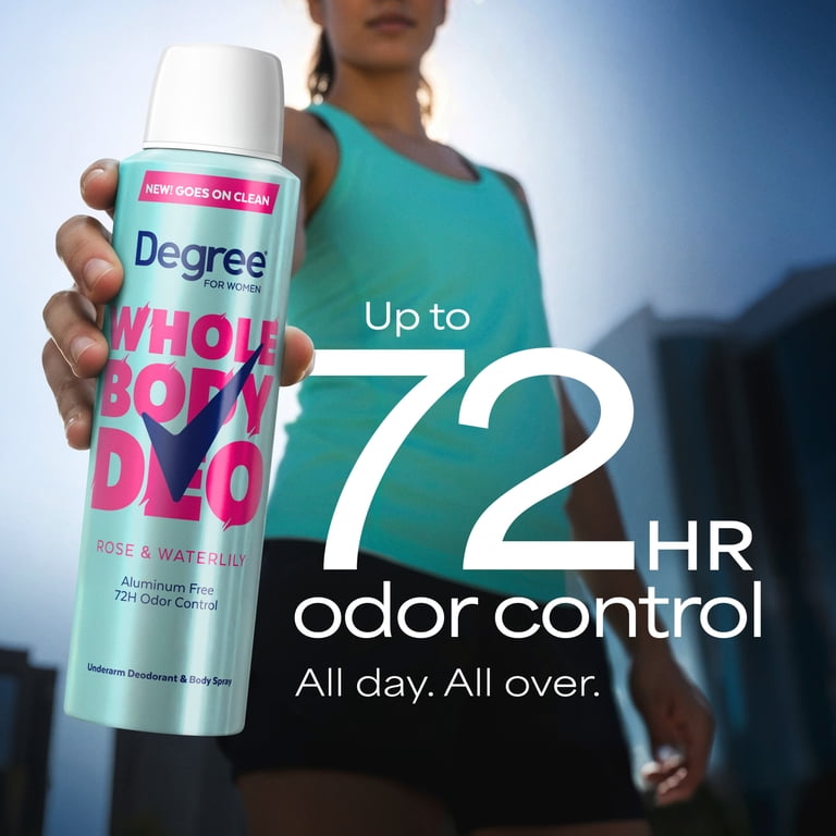 Degree Women Deodorant Spray, Rose & Waterlily, 2.9 oz photo 3