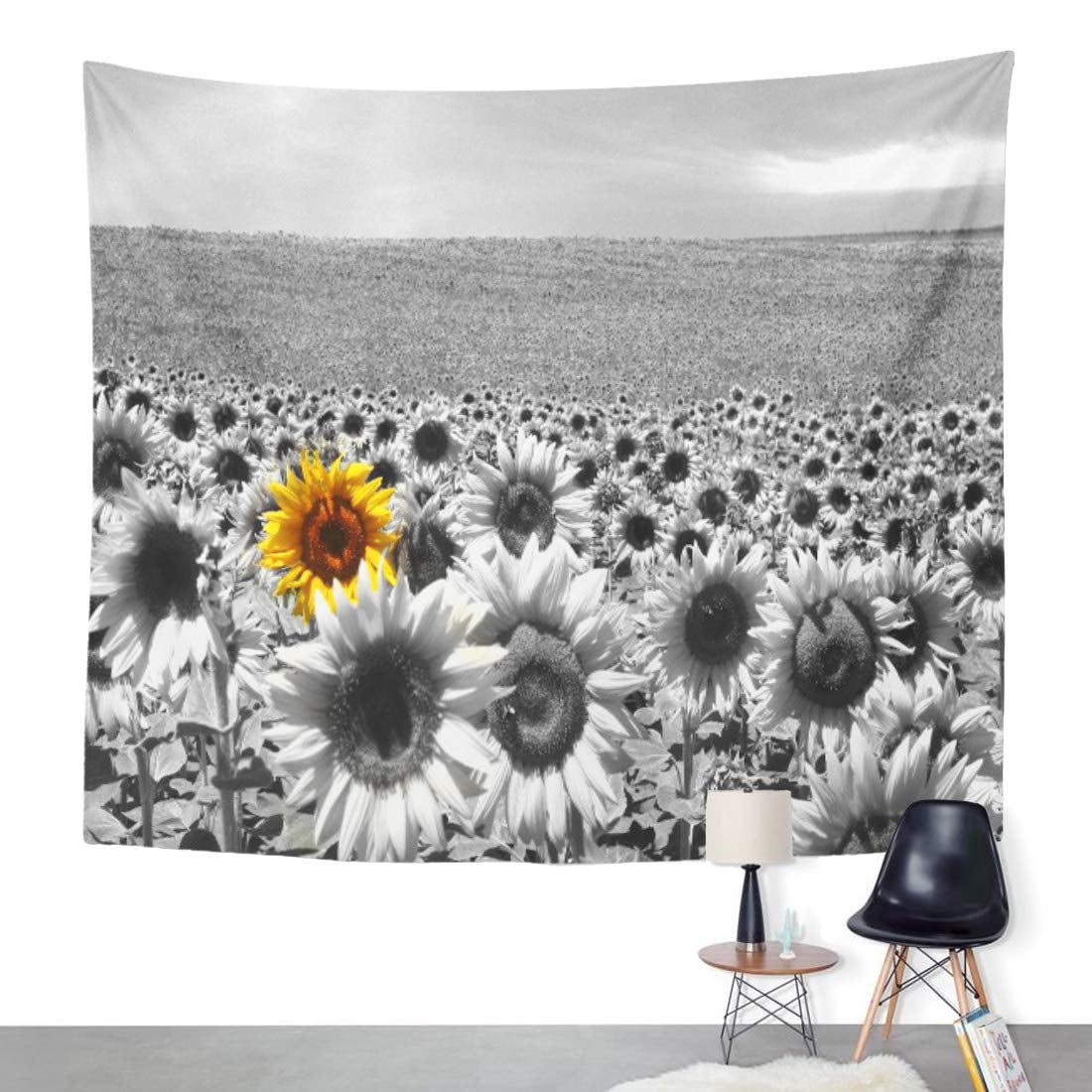 all black tapestry