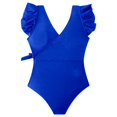 thumbnail image 4 of Women's Sexy Solid Color Plus Size Bikini Swimsuit Perfect For Beach, 4 of 4