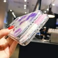 thumbnail image 6 of iPhone 11 Pro Floral Case Girls Women Sparkle Glitter Pressed Dry Real Flower Cover Flexible Soft Rubber Crystal Clear Case for iPhone 11 Pro (Hydrangea-Purple), 6 of 6