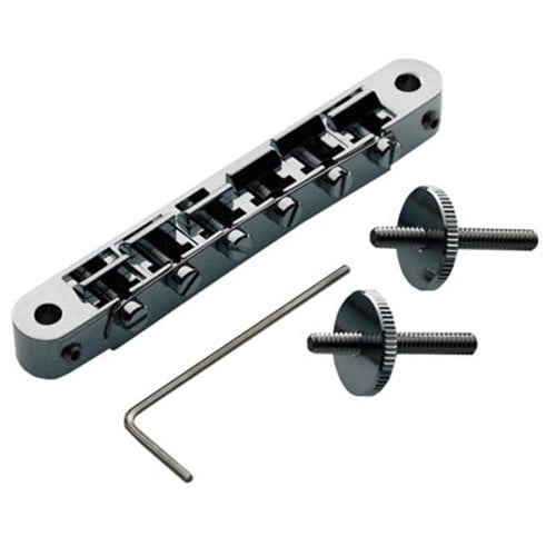 TonePros AVR-II Tune-o-matic Bridge Nickel