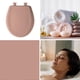 thumbnail image 3 of Asiento de inodoro Bemis 200SLOWT 243, redondo, cierre lento, rosa salvaje, 3 of 6