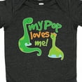 thumbnail image 4 of Inktastic My Pop Loves Me Dinosaur Boys Baby Bodysuit, 4 of 5
