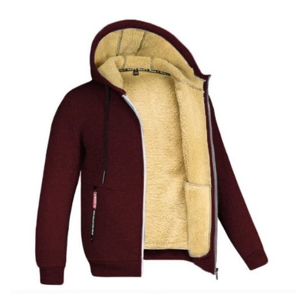 Sudadera con capucha de lana de cordero para hombre, ropa deportiva gruesa, cárdigan informal y chaqueta cálida, otoño e invierno, novedad de 2024