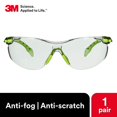 thumbnail image 3 of Gafas de seguridad 3M Solus 1000 S1207SGAF Montura verde/negra, 3 of 6