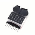 thumbnail image 3 of 1-8S Probador de batería Lipo Zumbador Alarma Alarma de advertencia Zumbador Portátil RC Lipo Batería Alarma Comprobador RC Repuestos Módulo ajustable CUTICAT Alarma de zumbador de bajo voltaje, 3 of 7