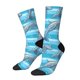 thumbnail image 1 of Balery Dolphin Calcetas Largas con Estampado para Hombre y Mujer – Suaves y Transpirables, Talla Única (US 5-11), 1 of 6