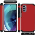 thumbnail image 4 of Kaleidio Case For Motorola Moto G Stylus 4G/LTE (2022 Version) [Astro Armor] Rugged Slim [Shockproof] Impact Protector Hybrid Cover [Red/Black], 4 of 4