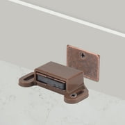 Magnetic Door Catch, Brown, 1 Pack