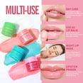 thumbnail image 3 of Set de mascarillas para dormir para labios KIMUSE, tratamiento nocturno con manteca de karité, 3 of 7