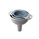 thumbnail image 1 of Embudo De Plástico Olla Cacerola Tazón Frasco Gadget De Cocina Herramienta Embudo De Plástico Aceite Líquido Pequeño Mediano Gran Variedad Juego De Cocina Scienceny HA018142-00, 1 of 6
