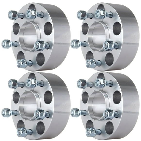 OCPTY Entretoises de Roue 5x4.75 à 5x4.75 3 Pouces 5 Crampons Hubcent 70,5mm Remplacement Compatible pour 1982-2004 pour S10 1990-2005 pour Jimmy avec Clous 12x1.5 4 Pcs