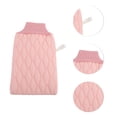 thumbnail image 3 of Toalla de baño de doble cara Unique Bargains para baño 5.51"x9.06" 1 Pc Rosa, 3 of 6