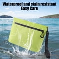 thumbnail image 6 of Waterproof Storage Bag, Beach Bag with Durable Zipper, Portable Toiletry Bag, Splash-Proof Beach Pouch for Swim Outdoor Travel Diving Essentials,, AKLJWH, #03 Green, 6 of 6