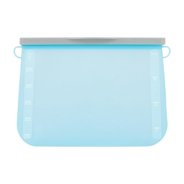 Elodie Lunch Bag Clear Food Meal Prep Storage Container for Food Chocolate Sandwich Blue