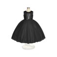 thumbnail image 5 of Flower Girl Dress Sleeveless Black Ball Gown Wedding Pageant 8 Years, 5 of 8