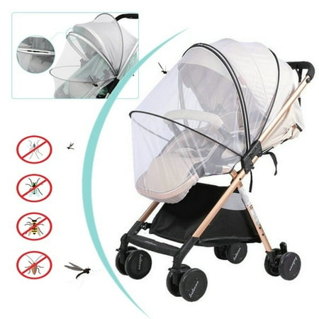 2020 Baby Stroller Mosquito Net Accessories Safety Mesh Buggy Crib Mosquito Net Basket Pushchair Full Net