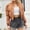 Orange, variant on Womens Cropped Puffer Jacket Winter Long Sleeve Stand Collar Zip Up Warm Bubble Coat with Pockets Y2K Outerwear Thick Padded Fashion Streetwear