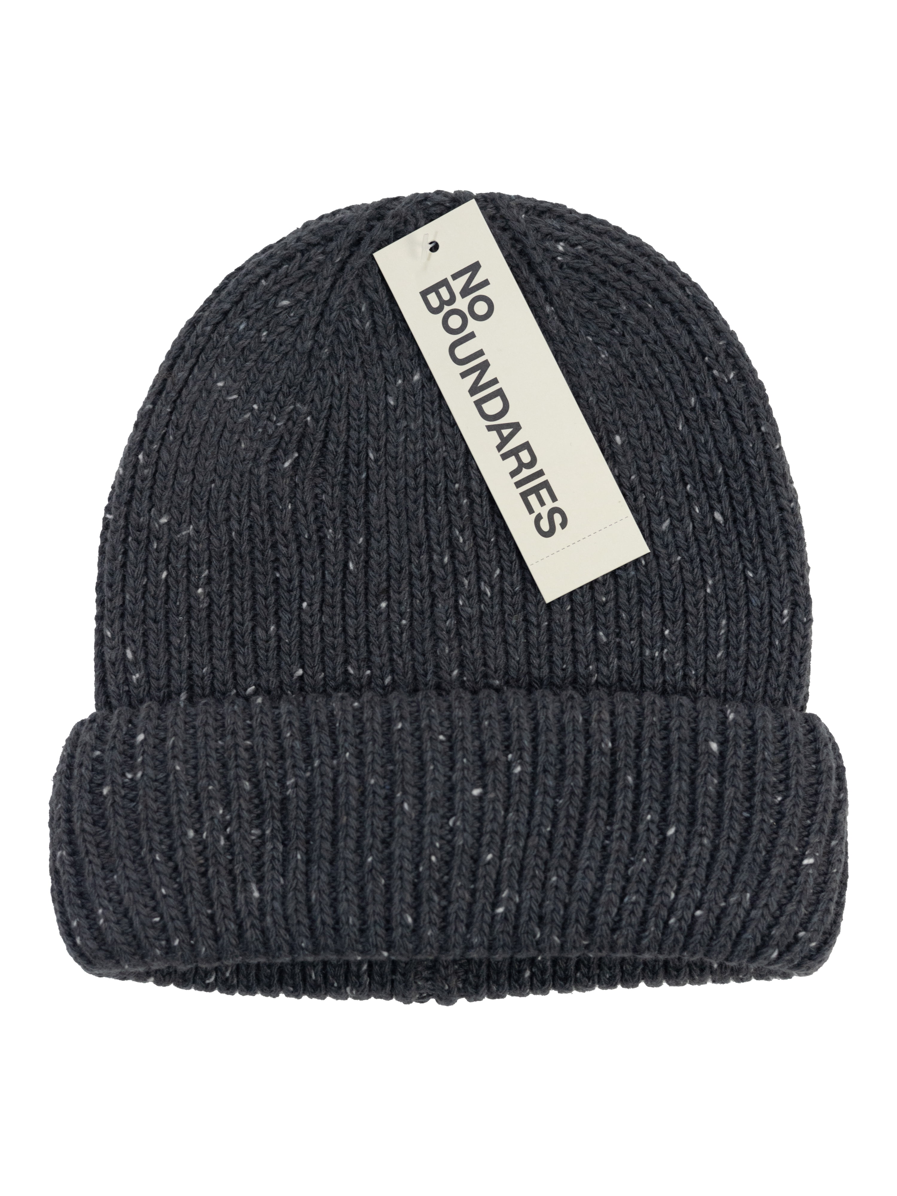 No Boundaries Mens Beanie, Gray, One Size - Walmart.com
