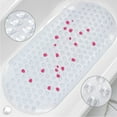 Semfri Bath Tub Shower Mat Non Slip Shower Floor Mats for Bathroom Bath