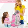 thumbnail image 6 of Dalrosia Bento Lunch Box Set Wheat Straw Meal Prep Food Storage Containers Plastic, Microwave and Dishwasher Safe, 6 of 8