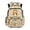 Cream Floral Guinea Pig, variant on Axolotl Kids Backpack for Girls, Cartoon Salamander Print School Bag Lightweight/Breathable/Durable/Waterproof Multi-Pocket Book Bag for Elementary Students