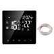 thumbnail image 1 of Termostato inteligente WIFI LCD ME81H para calefacción de suelo radiante, caldera de pared, termostato eléctrico para calefacción de suelo radiante Tuya AC230V, fondo blanco, botón blanco, 16 A, 1 of 14