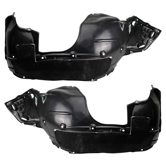 TRQ Inner Fender Liner Set Fits 2020 Honda Civic BDA14476