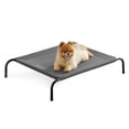 thumbnail image 1 of Cama para perros, pequeña, elevada, con refrigeración exterior, gris, 89 cm, 1 of 7