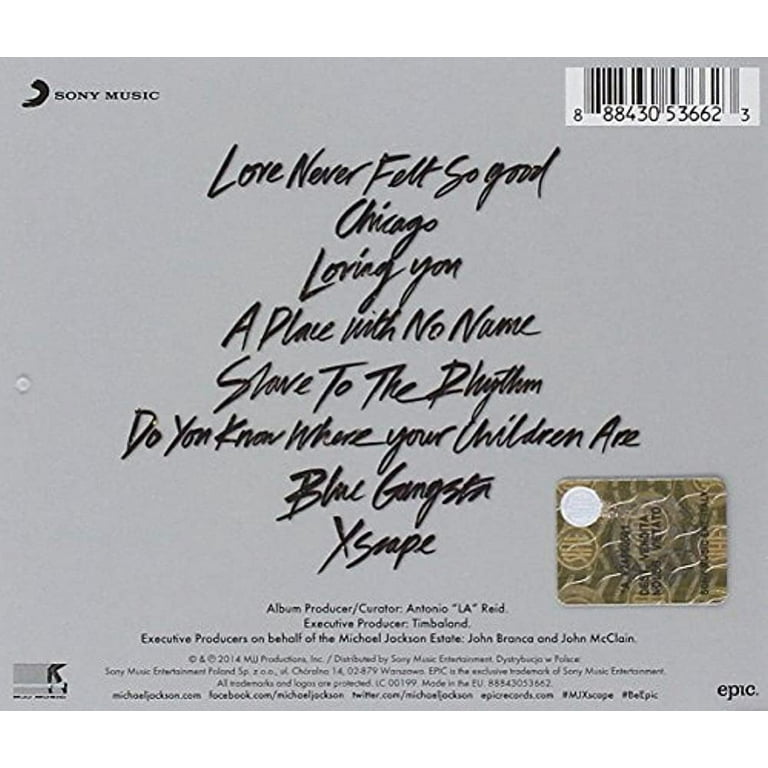 Michael Jackson - Xscape - Music & Performance - CD