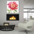 thumbnail image 4 of Epic Art 'Pink Garden II' by Lisa Audit, Acrylic Glass Wall Art, 36"x36", 4 of 7