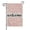 White-266, variant on Spring Summer Multicolored Flower Leaves Garden Flag 12.5x18 Inch Double Side for Outdoor Courtyard Garden Decor Flowers Welcome Holiday Flag for Outside Decoration