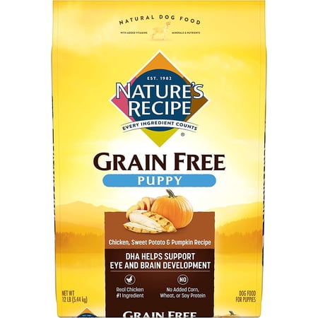 Picture of Grain Free Puppy Food, Chicken, Sweet Potato Pumpkin Recipe Dry Dog ...