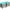 Turquoise, variant on Costway 2PCS Patio Rattan Cushioned Ottoman Seat  Foot Rest TableTurquoise